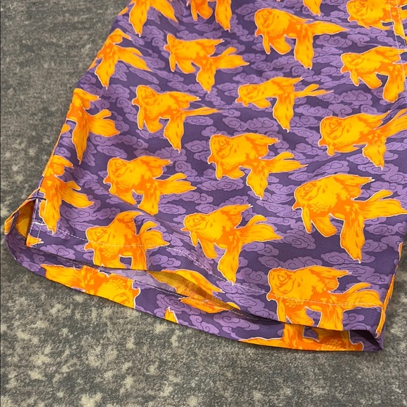 Peter Millar Purple and Orange Swim Trunks - Picture 2 of 9